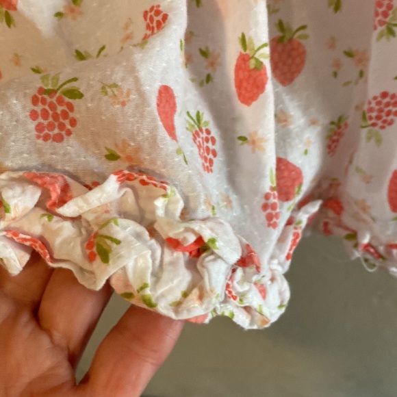 Joie Strawberries & Raspberries Fruit Dress Size 5 - Picture 4 of 8